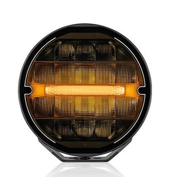 OPTIBEAM Elites 9 vit/orange DRL” Uppvärmd Lins